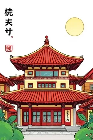 治愈系连载短剧《拾光便利屋》竖版海报，暖色灯下的便利货架